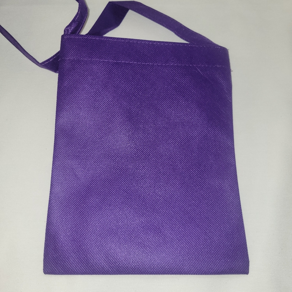 Kewpie Tarako Purple Tote Crossbody Reusable Bag - Picture 2 of 4
